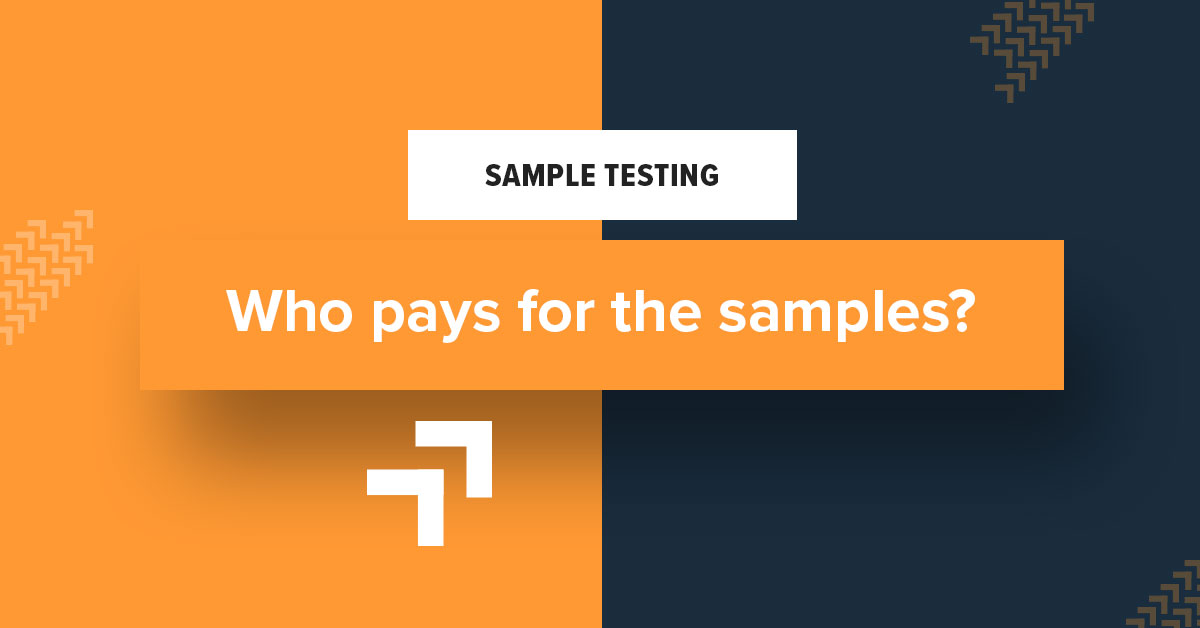 Who pays for samples?