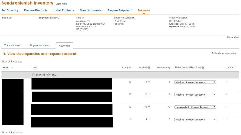 Which  Warehouse Is Your FBA Inventory Located In? - Quantify Ninja   Sellers Blog